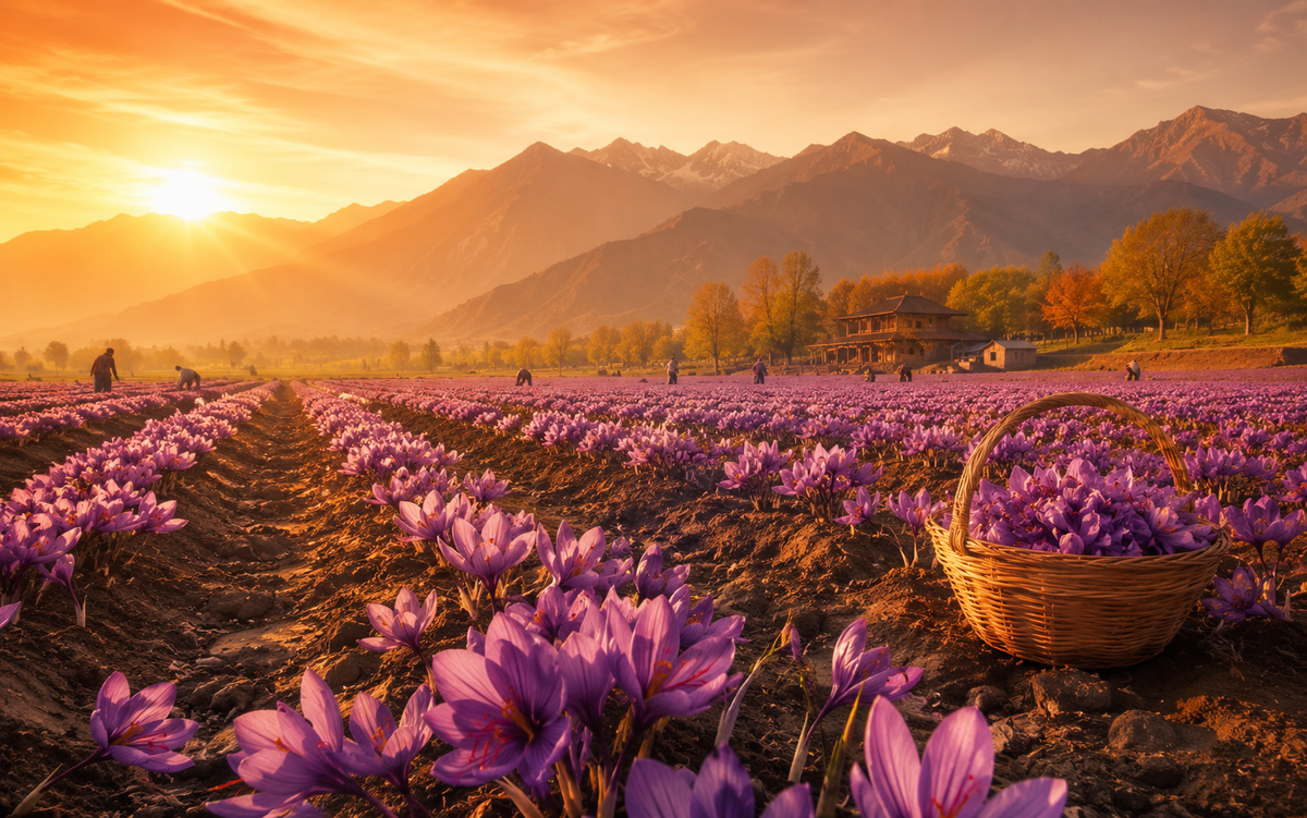 The Story Behind the World's Finest Saffron